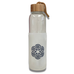 Fusionary Life - glass water bottle